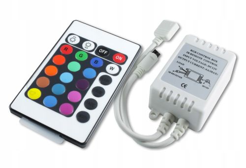 Комплект светодиодной LED ленты 5050 RGB Все цвета 12V цветная 5м пульт блок, разноцветная в силиконе SMD5050 многоцветная светодиодная лента