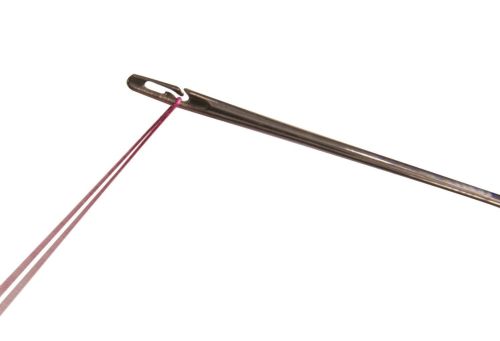 Дорожній швейний набір One Second Needle чудо-голки для шиття Insta Sewing Kit Tasy To Thread, ножиці, голки з боковим отвором Ван Секонд Нідл