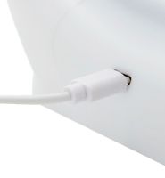Настільне кругле Косметичне дзеркало Mirror Lamp YT-M513 з LED підсвічуванням і збільшенням для макіяжу, збільшувальне дзеркало на підставці біле