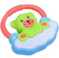 Дитячі розвиваючі ходунки каталка Qichun Toys 696-R15 2в1, Дитячий ходунок Children Music Walker на коліщатках з музичними ефектами для дітей