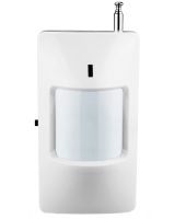 Бездротовий настінний ІЧ датчик руху для GSM сигналізації PIR Detector HW 01 з кутом огляду 110 градусів HW-01 ігнорує тварин білий