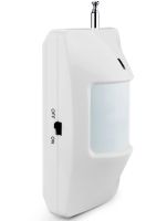 Бездротовий настінний ІЧ датчик руху для GSM сигналізації PIR Detector HW 01 з кутом огляду 110 градусів HW-01 ігнорує тварин білий