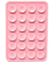 Тримач ліппер для телефона на присосках Sticker Side Silicone 8х5.5 см двосторонній силіконовий чохол, 24 присоски для смартфона Octobuddy