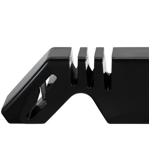 Ручна точилка для кухонних ножів Knife Sharpener NJ-522 4 в 1 настільна механічна ножеточка 5 секунд, точило для ножиць 3 рівні заточування