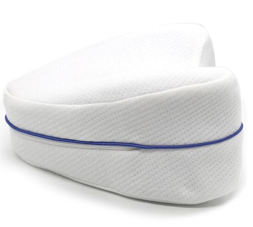 Ортопедична Гіпоалергенна подушка для ніг і колін Contour Legacy Leg Pillow NJ - 154 анатомічна з ефектом пам'яті для правильного сну під ноги