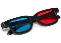 Універсальні 3D окуляри віртуальної реальності Digital Glasses анагліфні стерео окуляри в пластиковій оправі для 3д зображень, фільмів і відео