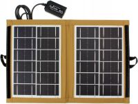Складна сонячна панель батарея Solar Panel CCLamp CL-670 7W з USB виходом для зарядки телефону, Портативна зарядна станція трансформер від сонця