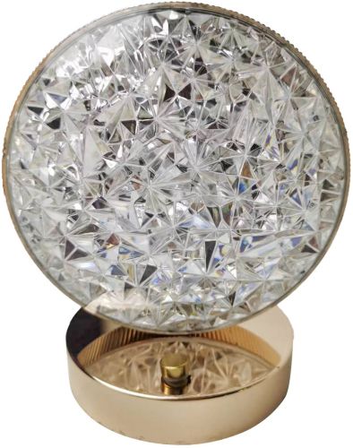 Настольная лампа-ночник Creatice Table Light 19 сенсорный ночник круг, светодиодная лампа светильник с кристаллами на акриловой подставке 3 режима