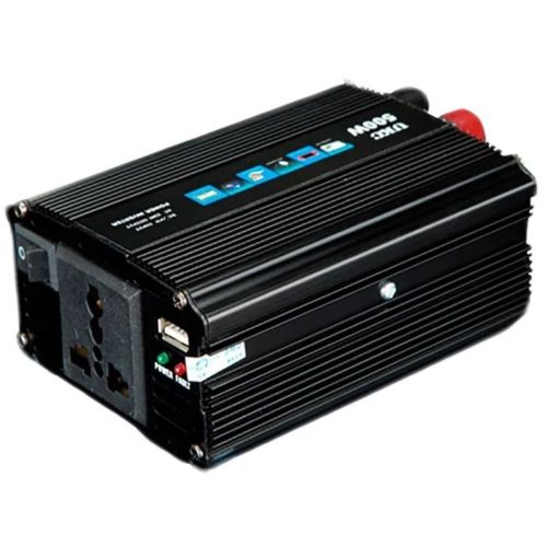 Автомобільний інвертор UKC AC/DC 12V-220V 500W, авто перетворювач струму 12В 220В 500Вт (12V 220V)