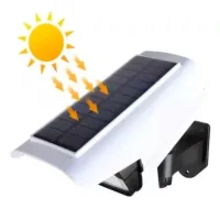 Вуличний світлодіодний ліхтар муляж у вигляді камери Solar Light JLP-2177 з датчиком руху на сонячній батареї Міні камера обманка лампа з пультом ДУ