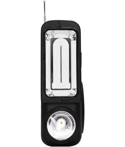 Переносна сонячна станція CcLamp CL-830 акумуляторний LED ліхтар повербанк з лампочкою і FM радіо на сонячній батареї USB Bluetooth Power Bank