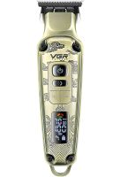 Аккумуляторная машинка для стрижки волос VGR V-901 5W беспроводной мужской триммер для стрижки и окантовки бороды и усов со сменными насадками V901