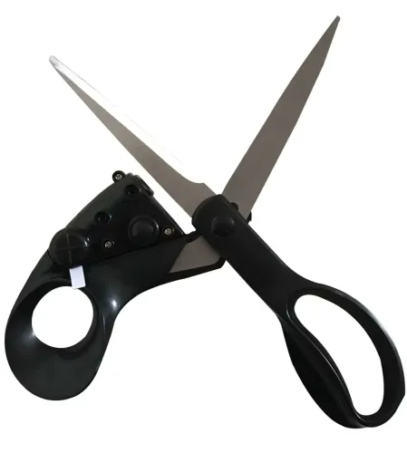 Швейні ножиці з лазерним покажчиком Laser Scissors LP01 21 см кравецькі ножиці для крою та шиття з лазером для точного розрізання тканини та паперу