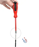 Набір діелектричних викруток Screwdriver Set 7653 7 предметів, ручний комплект інструментів з діелектричним покриттям у чохлі для захисту від струму
