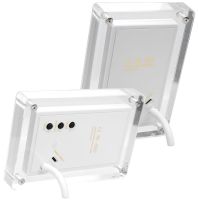 Цифрова акрилова фоторамка Photo Frame Frameo 5" 32 ГБ з Wi-Fi сенсорним IPS екраном розумна електронна рамка для фото і відео з годинником 5 дюймів