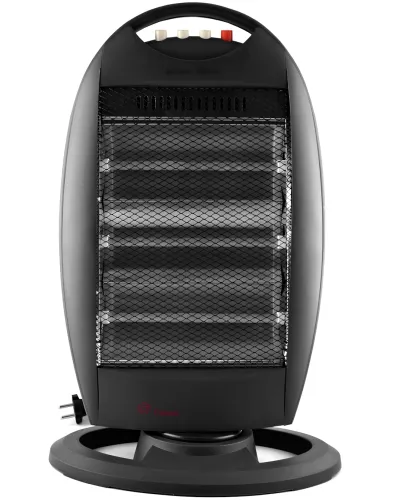 Напольный инфракрасный галогенный обогреватель Domotec MS-5951 1200W 3 режима мощности, настольный кварцевый электрообогреватель от сети 1200 Вт