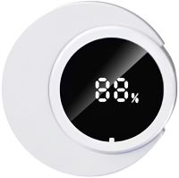 Настінний УФ стерилізатор зубних щіток Toothbrush Sterilizer Holder YQ-S02 автоматичний тримач з ультрафіолетовою дезінфекцією і дисплеєм від USB
