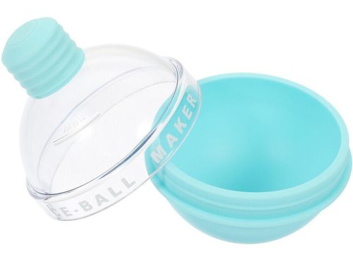 Сферична форма для льоду у вигляді кулі Ice Ball Maker силіконова сфера з лійкою для заморозки і зберігання круглого льоду для коктейлів і віскі