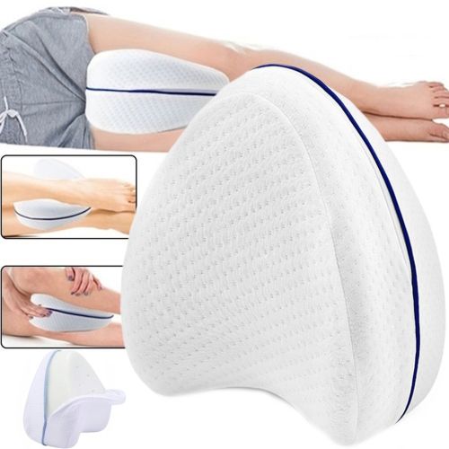 Ортопедична Гіпоалергенна подушка для ніг і колін Contour Legacy Leg Pillow NJ - 154 анатомічна з ефектом пам'яті для правильного сну під ноги