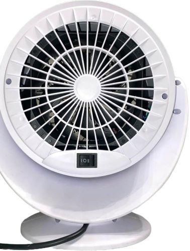 Електричний настільний тепловентилятор Air Circulator Fan H-556 з обдувом теплого і холодного повітря, підлоговий обігрівач вентилятор 2 режими