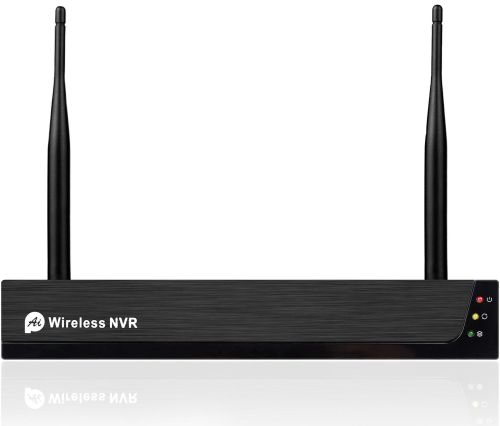 Комплект бездротового відеоспостереження відеореєстратор NVR KIT 601 Wi-Fi 4CH 3MP, Набір 4 вуличних бездротових камер для зовнішнього спостереження
