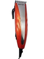 Акумуляторна машинка для стрижки Gemei GM-1011 бездротовий чоловічий бездротовий тример для окантовки бороди і вусів зі змінними насадками