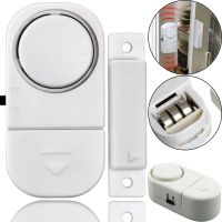 Бездротова дверна і віконна Сигналізація Door / Window Entry Alarm RL-9805, звукова з датчиком вібрації і звуком 90 дБ RL9805 на батарейках