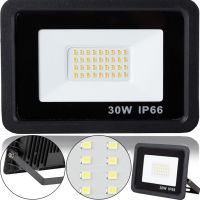 Світлодіодний вуличний прожектор 30W LED Flood Light Series 2 UKC FL-30 з монтажним кріпленням на кронштейн, денний лід ліхтар 30 Вт IP66 для вулиці від мережі