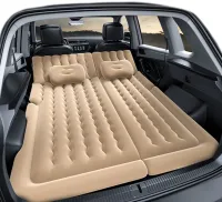 Надувний автомобільний матрац Car Travel Bed AND 5337 двомісний автоматрас на заднє сидіння 174х126 см ліжко в авто з насосом і подушками