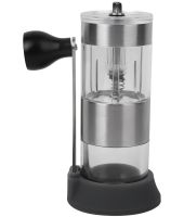 Ручна кавомолка Coffee Grinder HD-A75 механічний подрібнювач кавових зерен з регулюванням помелу, млин зі сталевими жорнами LY-958