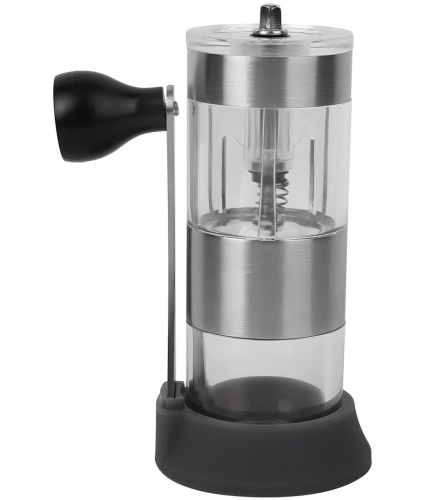 Ручна кавомолка Coffee Grinder HD-A75 механічний подрібнювач кавових зерен з регулюванням помелу, млин зі сталевими жорнами LY-958