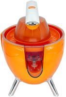 Електрична соковижималка Citrus Press LY-473 настільна сокодавка для цитрусових 300W електросоковижималка з кришкою для преса від мережі Помаранчева