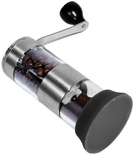 Ручна кавомолка Coffee Grinder HD-A75 механічний подрібнювач кавових зерен з регулюванням помелу, млин зі сталевими жорнами LY-958