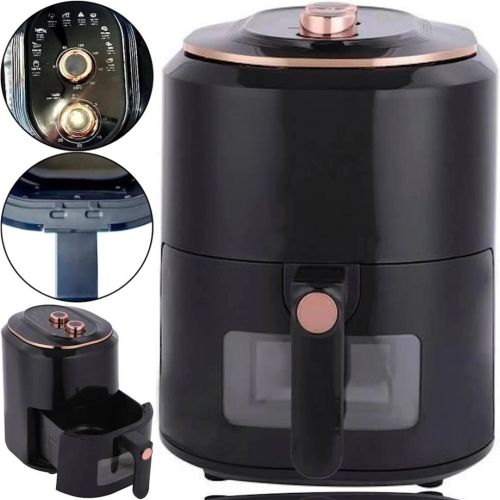 Безмаслянная аэрофритюрница мультипечь Volyx Air Fryer Extra Large Capacity ST-609 7.5л 3800W для приготовления еды, Электрическая фритюрница 8567