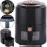 Безмаслянная аэрофритюрница мультипечь Volyx Air Fryer Extra Large Capacity ST-609 7.5л 3800W для приготовления еды, Электрическая фритюрница 8567