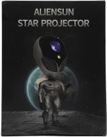 Лазерний проектор зоряного неба інопланетянин Aliensun Star Projector LED лампа c проекцією космосу, нічник прибулець повторює слова з пультом