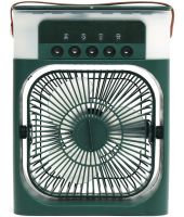 Настільний вентилятор зі зволожувачем Air Cooler Fan CX-39 600 мл кондиціонер з водяним охолодженням повітря, відсіком для льоду і RGB підсвічуванням від USB