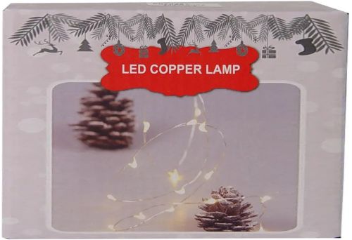 Внутрішня кольорова гірлянда Водоспад Штора 3x2 м Copper на мідному дроті 200 діодів 7906 Світлодіодна гірлянда Xmas 200 LED M-3 3мх2м