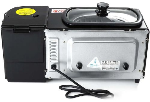 Электрическая печь Silver Crest SC-206 3 в 1 настольная мини духовка 9 л для выпекания с кофеваркой 500 мл и сковородой гриль с крышкой 2800W
