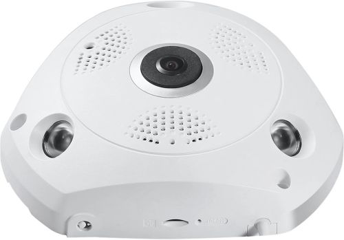 Стельова IP камера відеоспостереження VR Camera V300 360° бездротова панорамна відеокамера на стелю з ІЧ підсвічуванням і мікрофоном Wi-Fi VRCam