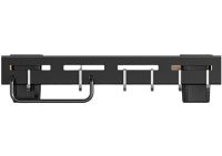 Настінна стійка для зберігання ножів Tool rest AND-71 підвісний тримач для столових приладів і кухонного начиння з гачками на стіну 30х5, 5х5 см