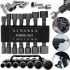 Набір торцевих шестигранних головок Power Nut Driver 14pcs комплект швидкозмінних насадок з тримачем для зберігання, посилені біти для шуруповерта