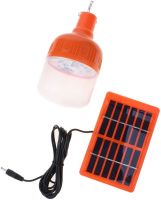 Аварийная LED лампа с солнечной панелью Golden Road GR010 10W аккумуляторный подвесной светильник на солнечной батареи с крючком для кемпинга GR-010