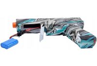 Іграшковий акумуляторний пістолет Water Bomb Gun G - 310 дитячий орбібольний кулемет з гідрогелевими стріляючими кульками орбіз від акумулятора G-717