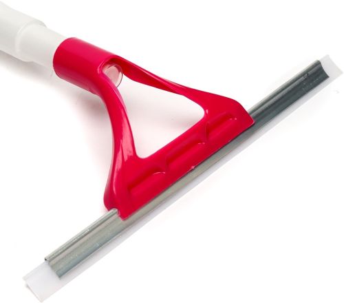 Швабра для чистки окон Water Spray Glass Cleaner 2 в 1 щетка очиститель стекла со скребком и распылителем пульверизатором для мытья стёкол Liao