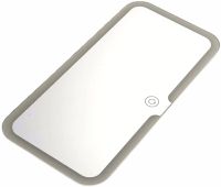 Косметичне дзеркало в салон автомобіля LED Light Mirror m538 3 режими, акумуляторне підвісне дзеркало з підсвічуванням на сонцезахисний козирок 