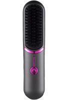 Акумуляторна гребінець для випрямлення волосся Hair Styler MAG - 789 портативна щітка випрямляч для укладання і вирівнювання, дорожній праску від USB