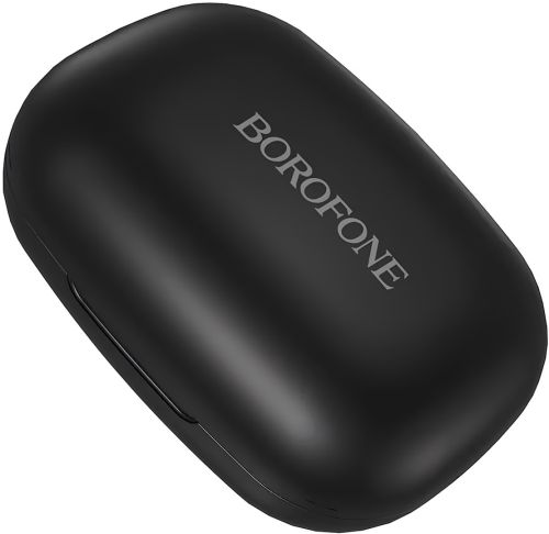 Бездротові Bluetooth навушники Double Borofone bw48 Enlighten сенсорні вакуумні навушники-гарнітура з шумозаглушенням і мікрофоном USB чорні