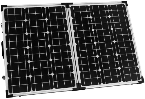 Складна полікристалічна сонячна панель Solar Board FOLD 80W 18V 67х45х3.5 см, розкладна сонячна батарея 670х450х35 мм для зарядки від сонця
