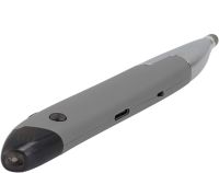 Бездротова оптична миша Pocket Wireless Pen Mouse Fairy сенсорна перезаряджається ручка пульт для малювання 1000 DPI з адаптером Micro USB Type-C сіра